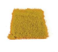Baldosas de césped para jardín de hadas, diseño de suelo de casa de muñecas, superficies de césped y construcción de escenas de naturaleza, material plástico impermeable (amarillo)