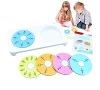 Baldosas de fracciones matemáticas, azulejos de fracción, juegos para niños, kit educativo, recursos educativos para profesores de primaria, suministros de educación en casa