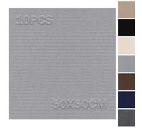 Baldosas de moqueta autoadhesivas 50x50cm - Set de 10 piezas - 2,5m² - Moqueta, baldosas de moqueta autoportantes, baldosas de moqueta con respaldo, revestimiento de suelo de moqueta para comercio