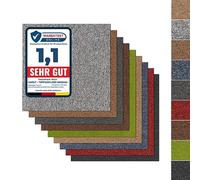 Baldosas de moqueta de diseño de Moscú 50 x 50 cm de colocación suelta (6 m²) Baldosas de suelo de moqueta comercial, cubierta de suelo de moqueta de lazo de pila antiestática con respaldo de betún