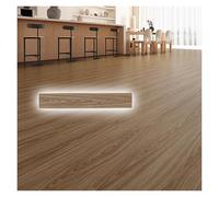 Baldosas de PVC con veta de madera ateniense, 1 m², impermeables y fáciles de instalar en cualquier lugar, autoadhesivas para paredes, baños(9007)