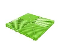 Baldosas de Suelo Garaje entrelazadas plástico PP con Drenaje ventilado(Green,280pcs(7carton))