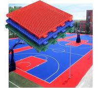 Baldosas entrelazadas, diseño modular de 12 pulgadas para gimnasio, canchas de baloncesto, parques infantiles y espacios de ocio, rompecabezas de bricolaje