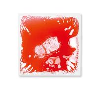 Baldosas Sensoriales Líquidas para Suelo - Alfombra Duradera & Antideslizante, 12 * 12 Pulgadas - Decoración Hogar (Solid Red,20 * 20in)