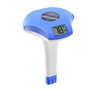 Baldr Solar Termómetro Piscina Flotante con Pantalla Digital de Fácil Lectura, Resistente al Agua IPX8, Risparmio Energetico, para Piscinas, Bañeras de Hielo y Jacuzzis