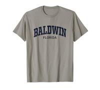 Baldwin Florida Vintage Athletic Sports Design Camiseta