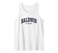 Baldwin Florida Vintage Athletic Sports Design Camiseta sin Mangas