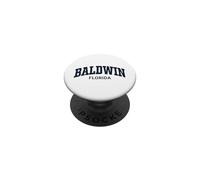Baldwin Florida Vintage Athletic Sports Design PopSockets PopGrip Adhesivo