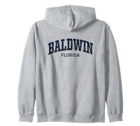 Baldwin Florida Vintage Athletic Sports Design Sudadera con Capucha