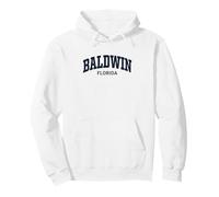 Baldwin Florida Vintage Athletic Sports Design Sudadera con Capucha