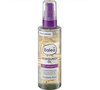 Balea Aceite limpiador, 300 ml (3x 100 ml) - Limpia suavemente rostro, ojos y labios - Sin perfume y con aceite de argán