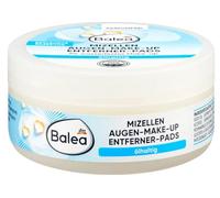Balea - Desmaquillantes micelares para los ojos con aceite de jojoba - 50 discos - Sin perfume - Desmaquillante impermeable