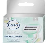 Balea Fabulous - Cuchillas de afeitar para mujer, 8 cuchillas de repuesto, con tiras deslizantes con aloe vera y aceite de argán