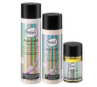 Balea Juego de 3 productos profesionales para el cuidado del cabello dañado: Champú Plex Care (250 ml) + acondicionador PLEX CARE (200 ml) + aceite para el cabello Plex Care, 50 ml, 500 ml