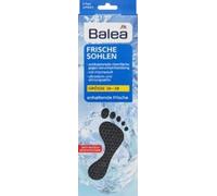 balea los Restos Plantillas - Negro - Tamaño: 36 - 38, 8 pares, 1 x 16 St