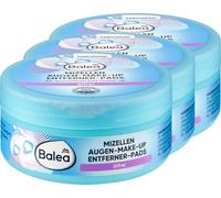 Balea Miceles - Almohadillas para eliminar el maquillaje de ojos, sin aceite, 150 unidades (3 unidades)