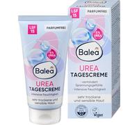Balea Urea Crema de día 5% Urea - Hidratación intensa para pieles muy secas y sensibles - Sin perfume - Crema facial vegana - 50 ml