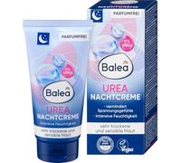 Balea Urea Crema de noche para pieles muy secas y sensibles que reduce las sensaciones de tensión, hidratación intensa con 5% de urea 50 ml
