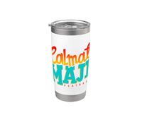 Baleada Honduran Souvenir Honduras Indio Lempira Catracho Vaso térmico de acero inoxidable de doble pared