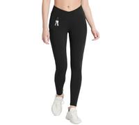 BALEAF Mujer Leggings térmicos con Bolsillos Jeggings Pantalones de Senderismo Pantalones térmicos Invierno Senderismo Leggings Cintura Alta Repelente al Agua Leggings Negro XL