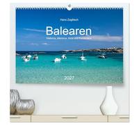 Balearen - Mallorca, Menorca, Ibiza und Formentera (hochwertiger Premium Wandkalender 2027 DIN A2 quer), Kunstdruck in Hochglanz: Bezaubernder Archipel im Mittelmeer