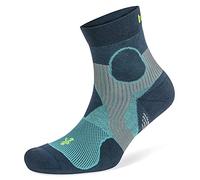 Balega Athletic Support Calcetines De Correr Para Hombres Y Mujeres, 1 Par - Transpirable, Que Absorbe La Humedad, Acolchado, Ajuste Ergonómico, Azul Legione, Talla S (EU 36-39.5)