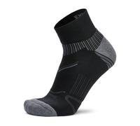 Balega Enduro Quarter Calcetines De Correr Atléticos Para Hombres Y Mujeres (1 Par) - Acolchadas, Transpirables, Absorbentes, Punta Sin Costuras, Negro, Talla S (EU 36-39.5)
