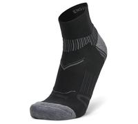 Balega Enduro Quarter Calcetines De Correr Atléticos Para Hombres Y Mujeres (1 Par) - Acolchadas, Transpirables, Absorbentes, Punta Sin Costuras, Negro, Talla L (EU 43-45.5)