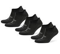 Balega Hidden Comfort Performance No Show Athletic Running Socks for Men and Women (3-Pack) Calcetines Deportivos para Correr de Alto Rendimiento, Negro, Medium (Pack de 3) Unisex Adulto