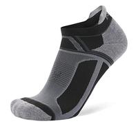 Balega Hidden Contour Upcycled Impact Resistance/Rendimiento de cambio No Show Atlético Running Calcetines para Hombres y Mujeres (1 Par) Negro, Extra Large