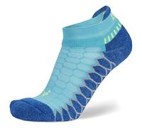 Balega Silver Antimicrobial No-Show Calcetines de Correr para Hombres y Mujeres, 1 Par, Transpirables, Acolchados, que Absorben la Humedad, Ajuste Ergonómico, Cobalto, Talla L (EU 43-45.5)