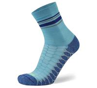 Balega Silver Antimicrobial No-Show Calcetines de Correr para Hombres y Mujeres, 1 Par, Transpirables, Acolchados, que Absorben la Humedad, Ajuste Ergonómico, Cobalto, Talla M (EU 40-42,5)