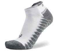 Balega Silver Antimicrobial No-Show Calcetines de Correr para Hombres y Mujeres, 1 Par, Transpirables, Acolchados, que Absorben la Humedad, Ajuste Ergonómico, Argento, Talla L (EU 43-45.5)