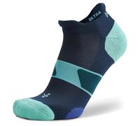 Balega Ultraglide No Show Calcetines para Correr para Hombres y Mujeres (1 Par) - Ajuste Ergonómico, Absorbente de Humedad, Transpirable, Punta Sin Costuras, Azul, Talla M (EU 40-42,5)