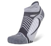 Balega Ultralight Calcetines para Correr, Gris/Blanco, Large Unisex Adulto