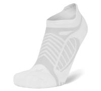 Balega Ultralight No Show Calcetines para Correr para Hombres y Mujeres (1 Par) - Ajuste Ergonómico, Absorbente de Humedad, Transpirable, Punta Sin Costuras, Blanco, Talla S (EU 36-39.5)
