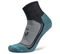 Balega Unisex Blister Resist Quarter Calcetines Para Correr, Gris/Azul, Medium, EU Talla 40-42.5