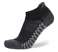 Balega Unisex Silver Antimicrobial No-show Compression Fit Calcetines Para Correr, Negro, Medium, EU Talla 40-42.5