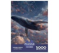 Balena 1000 Puzzle Adulto Rompecabezas DIY, Pasatiempo Creativo, Regalo, Diversión Rompecabezas para Adultos, Juego Educativo, Desafío38x26cm/1000pcs