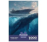 Balena 1000 Puzzle Adulto Rompecabezas DIY, Pasatiempo Creativo, Regalo, Diversión Rompecabezas para Adultos, Juego Educativo70x50cm/1000pcs