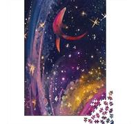 Balena cósmica Estrellada 1000 Piezas Adultos Puzzle Clásicos Regalo DecoracióN Familiar Creativo Regalo 38x26cm/1000pcs