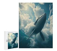 Balena Derecha Puzzles 500 Piezas A Partir De 14 Años Paisaje Edificio Desafío Desafiante Rompecabezas para Mujeres Y Hombres 3D Decoración Hogar DIY Moderno 500 PCS