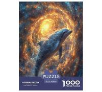 Balena giratoria Puzzles Imposible,desafío for Adults Juego EduGatoivo 1000 Piezas Obra De Arte De Juego De para Adultos Y Niños Mayores De 12 Años 70x50cm/1000pcs