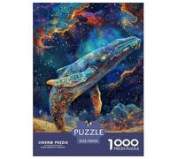 Balena Puzzle 1000 Piezas para Entretenimiento Creativo Clásicos Regalos Obra De Arte Rompecabezas Desafiante Noches De Juegos para Adultos Y Niños 70x50cm/1000pcs