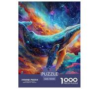 Balena Puzzle 1000 Piezas para Entretenimiento Creativo Regalo Diversión Decoración del Rompecabezas Desafiante Noches De Juegos Adultos Y Niños A Partir De 12 Años 70x50cm/1000pcs