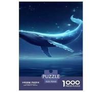 Balena Puzzle 1000 Piezas para Pasatiempo Creativo Clásicos Regalos Decoración del Rompecabezas Desafiante Noches De Juegos para Adultos Y Niños 70x50cm/1000pcs