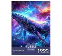 Balena Puzzle 1000 Piezas para Pasatiempo Creativo Regalo Diversión Decoración del Rompecabezas Desafiante Noches De Juegos Adultos Y Niños A Partir De 12 Años 38x26cm/1000pcs