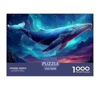 Balena Puzzle 1000 Piezas Pasatiempo Creativo Clásicos Regalos Obra De Arte Rompecabezas Juguetes Desafiantes Adultos Y Niños A Partir De 12 Años 52x38cm/1000pcs