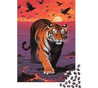 Balena Puzzle Imposible,desafío for Adults Incendios forestales Entretenimiento Creativo 1000 Piezas Obra De Arte De Juego De para Adultos Y Niños 1000pcs (75x50cm)