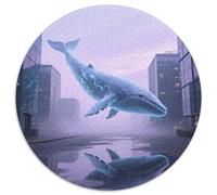 Balena Puzzles Imposible,desafío for Adults CyberEl Punk Science Fiction Juego EduGatoivo 1000 Piezas Obra De Arte De Juego De para Adultos, Regalos A Partir De 14 Años 1000pcs (67.5x67.5cm)